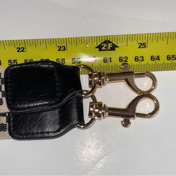 Guitar Checkered Crossbody Replacement Bag Purse Strap Webbed - Picture 7 of 9